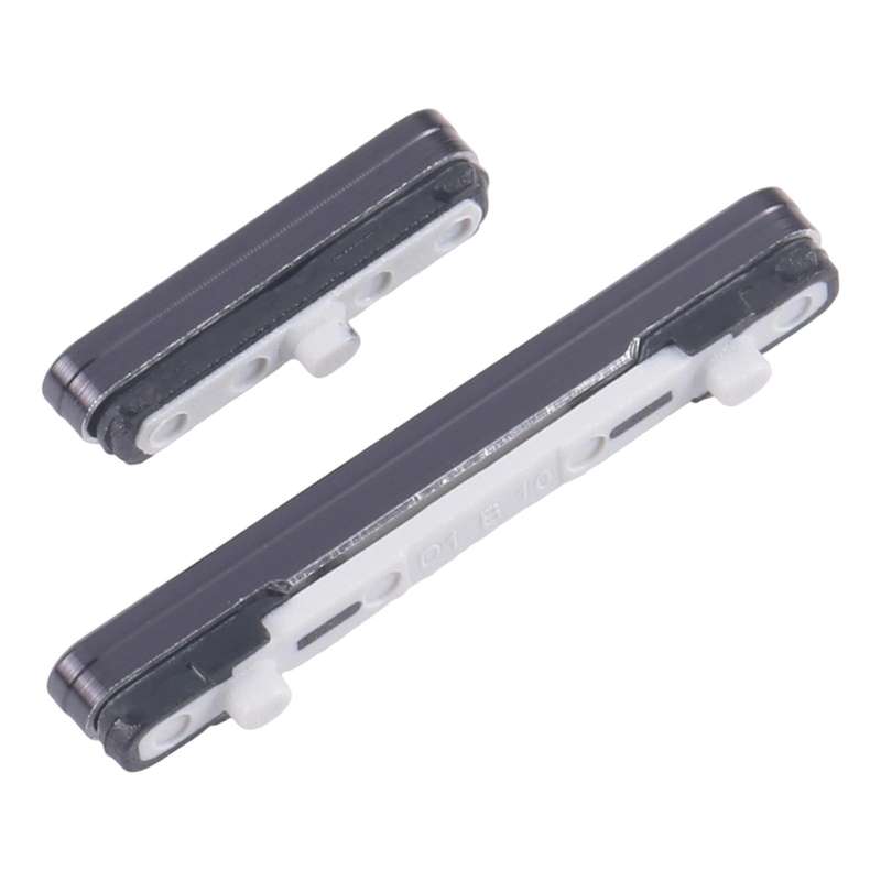 For Samsung Galaxy S23 SM-S911B 10pcs Power Button and Volume Control Button (Black)