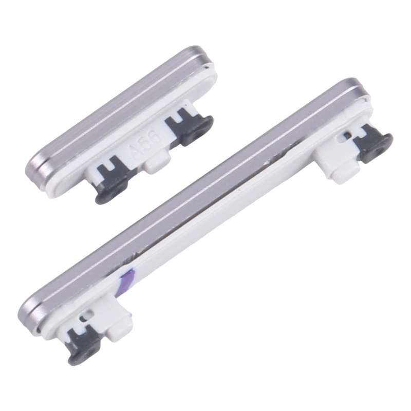 For Samsung Galaxy A56 SM-A566B 10pcs Power Button and Volume Control Button (Grey)