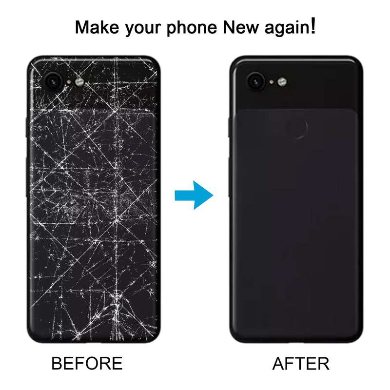 For Google Pixel 3 Battery Back Cover(Balck)