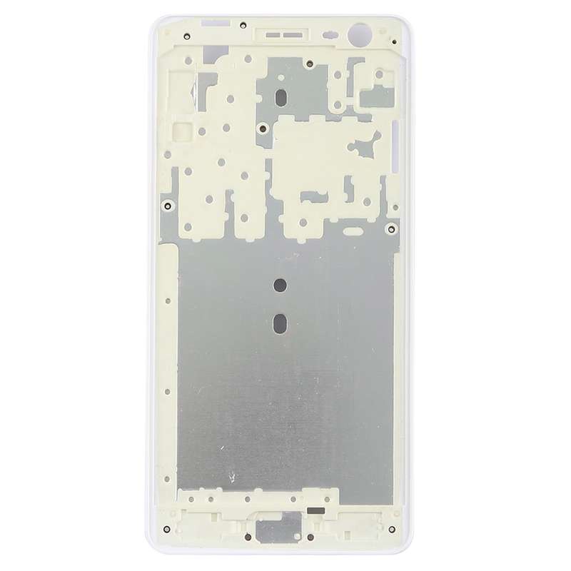 For Galaxy J3 Pro Front Housing LCD Frame Bezel (White)
