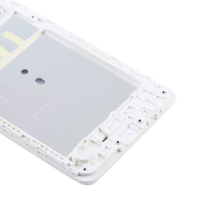 For Galaxy J3 Pro Front Housing LCD Frame Bezel (White)
