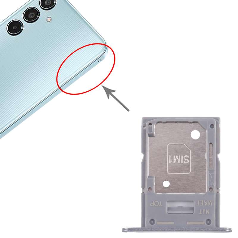For Samsung Galaxy M35 5G SM-M356B 10pcs Original SIM + SIM / Micro SD Card Tray (Grey)