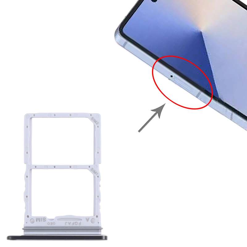 For Samsung Galaxy Z Flip7 SM-F751B Original SIM + SIM Card Tray (Black)