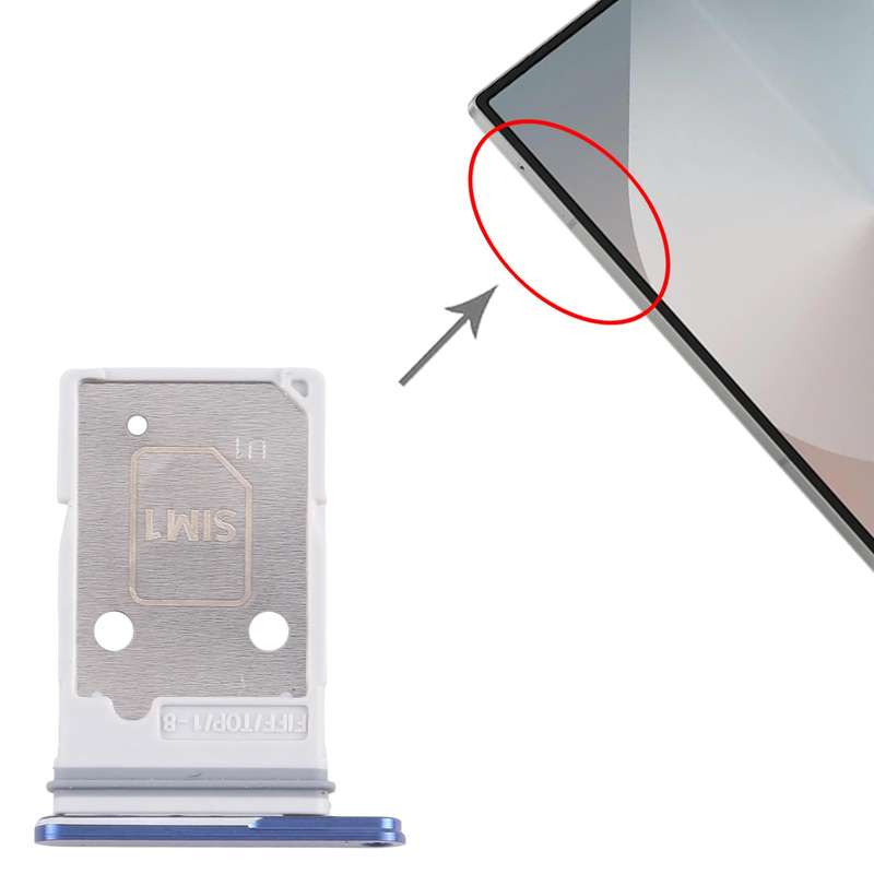For Samsung Galaxy Z Fold7 SM-F966B EU Version Original SIM + SIM Card Tray (Blue)