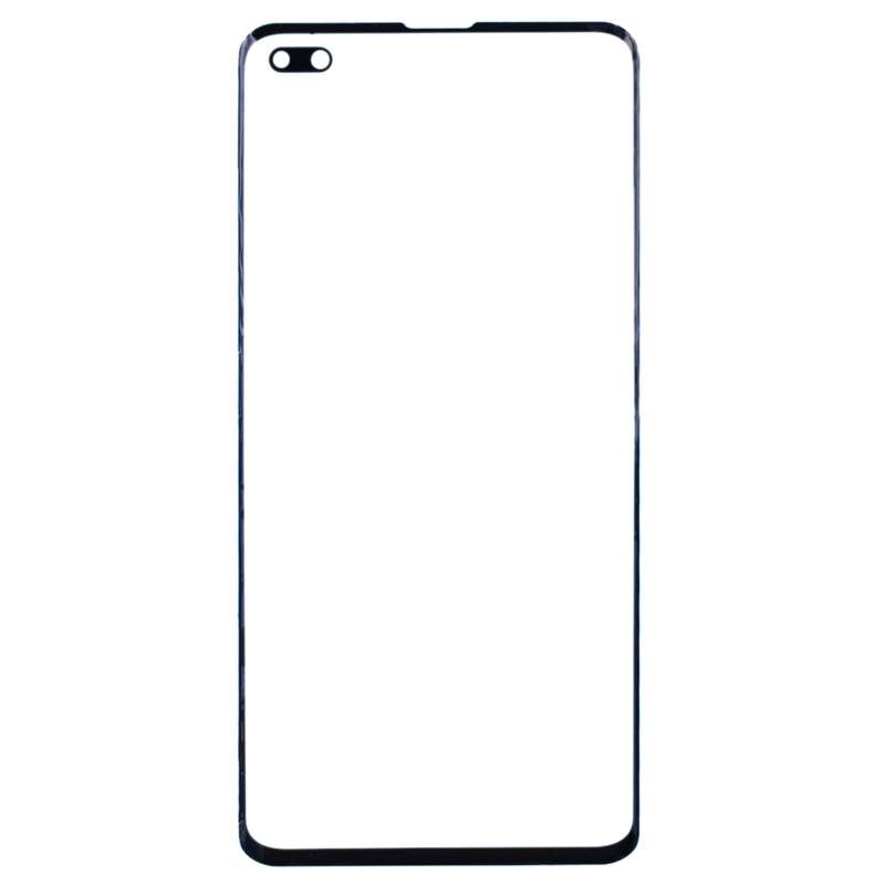 For Galaxy S10+ SM-G975F/DS, SM-G975U, SM-G975W Original Front Screen Outer Glass Lens (Black)