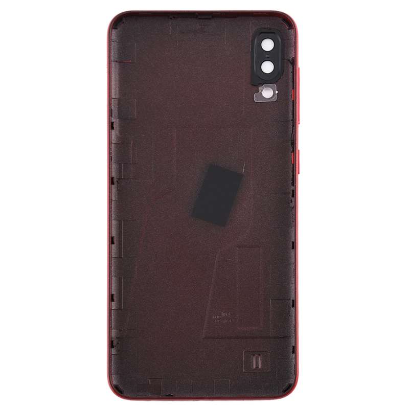 For Galaxy M10 Battery Back Cover (Red)