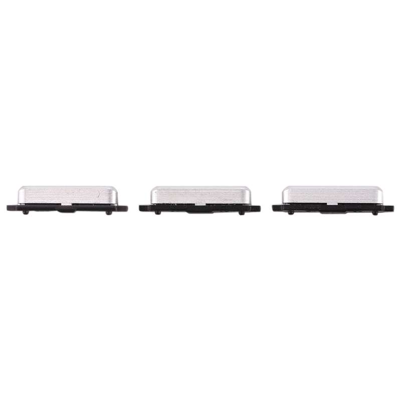 For Galaxy S6 10 Set Side Keys(Black)