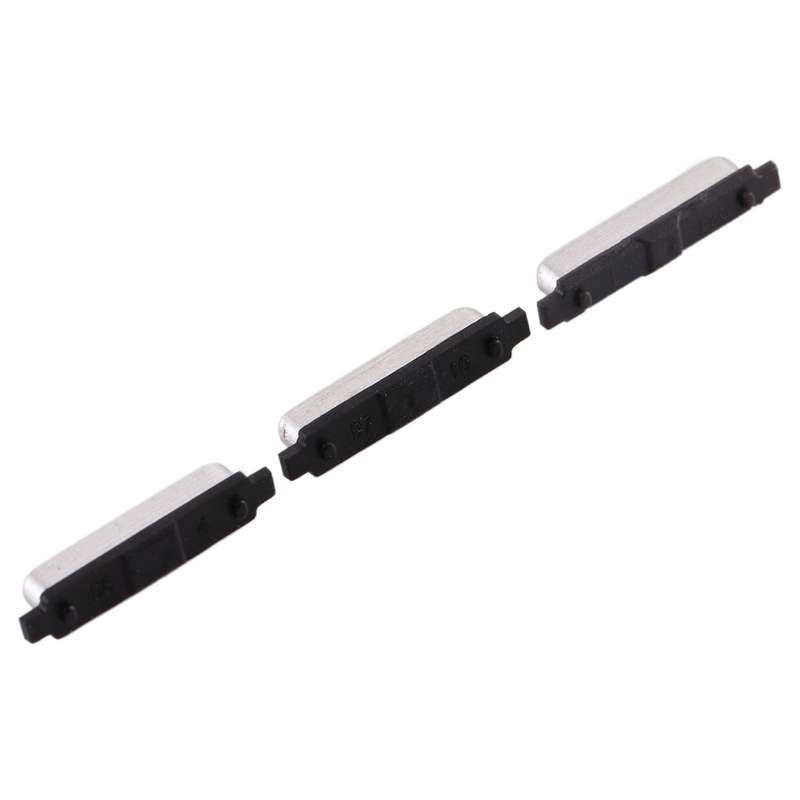For Galaxy S6 10 Set Side Keys(Black)
