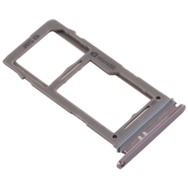 For Samsung Galaxy S10+ / S10 / S10e SIM Card Tray + Micro SD Card Tray (Rose Gold)