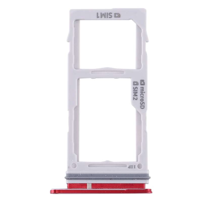 For Samsung Galaxy S10+ / S10 / S10e SIM Card Tray + Micro SD Card Tray (Rose Gold)