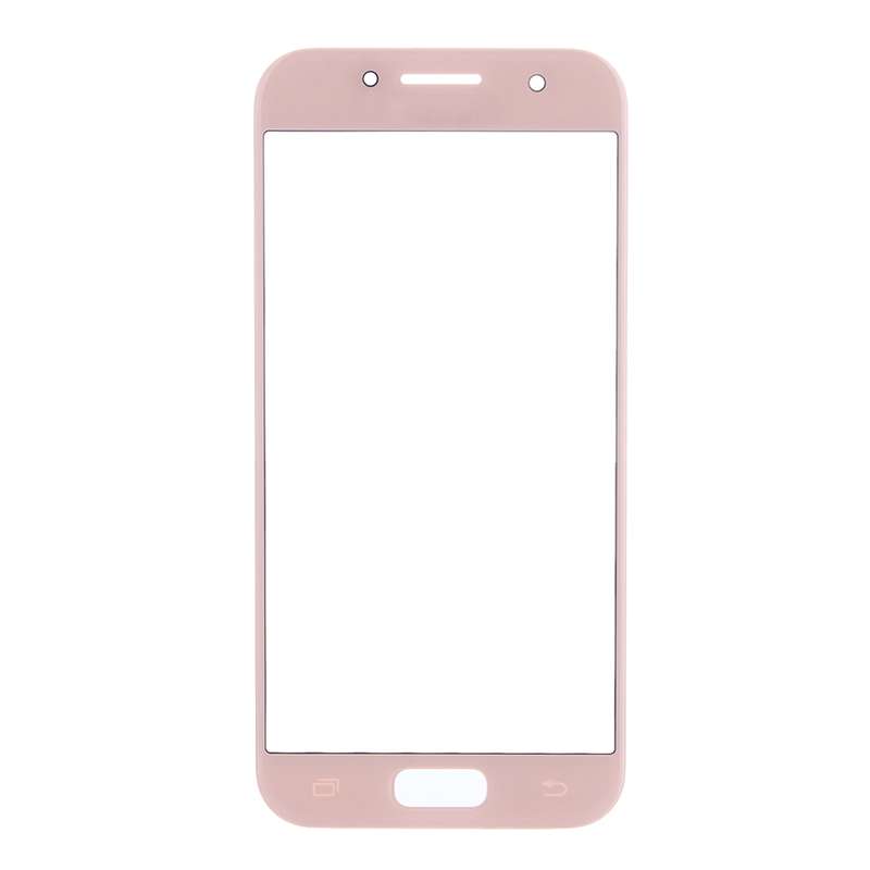 For Galaxy A5 (2017) / A520 Front Screen Outer Glass Lens (Blue)