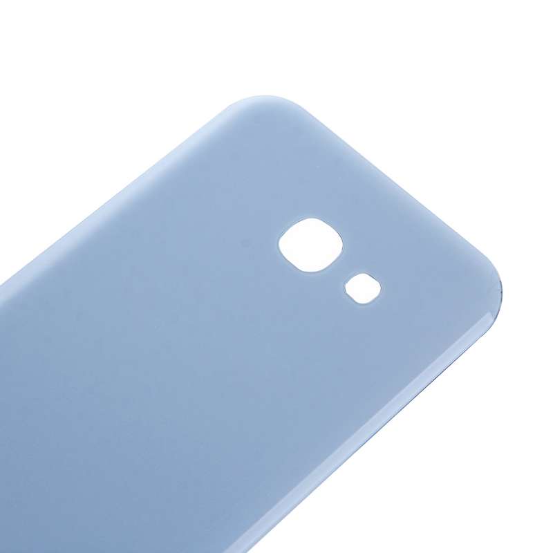 For Galaxy A7 (2017) / A720 Front Screen Outer Glass Lens (Black)