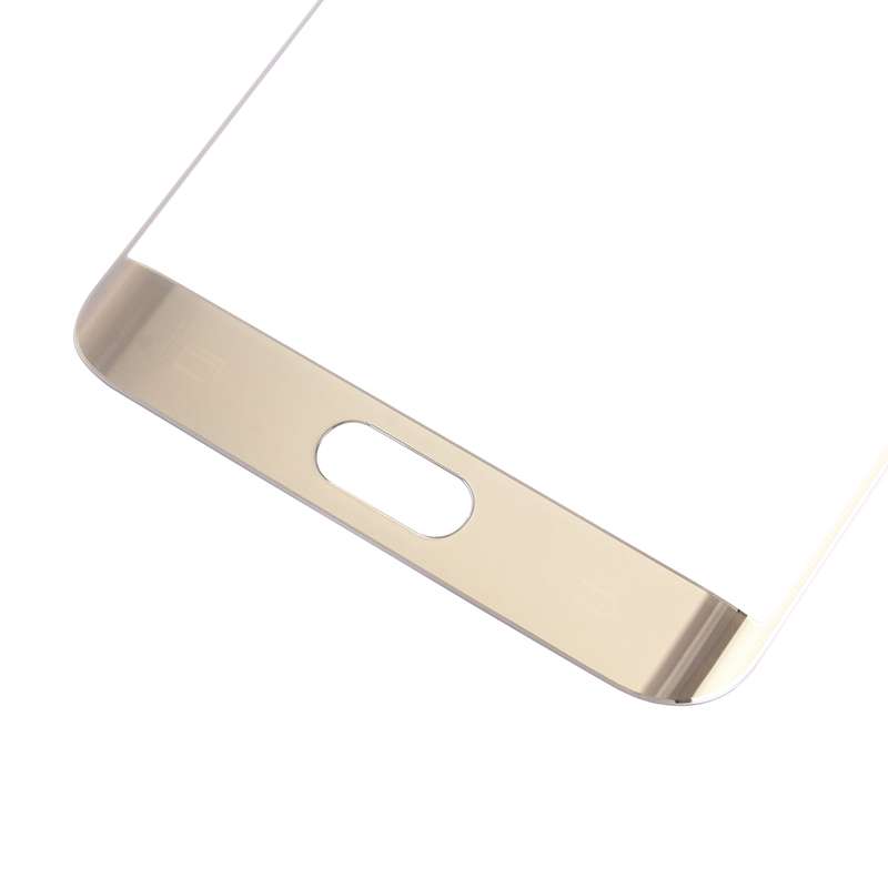 For Galaxy S6 Edge+ / G928 Front Screen Outer Glass Lens (Gold)
