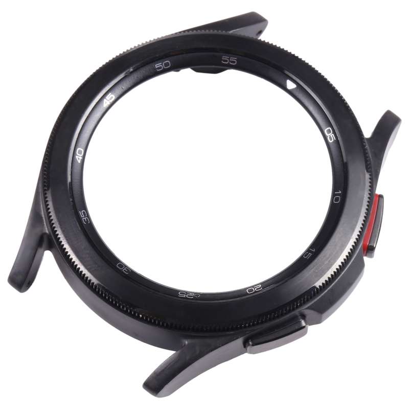 Original LCD Screen Frame Bezel Plate For Samsung Galaxy Watch4 Classic 42mm SM-R880(Black)