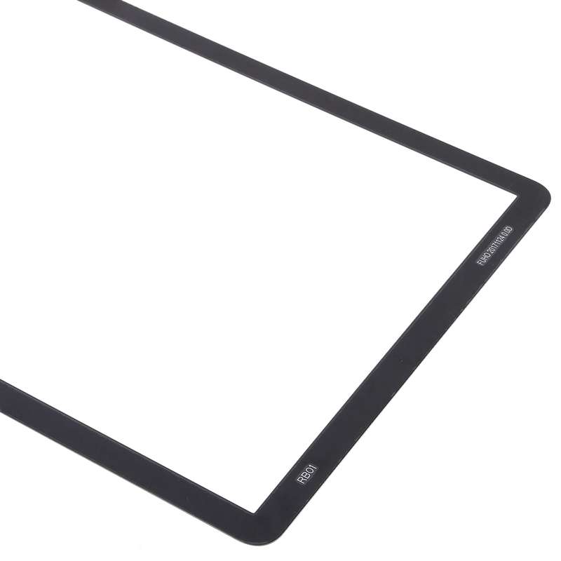 For Galaxy Tab S4 10.5 / SM-T830 / T835 Front Screen Outer Glass Lens (Black)