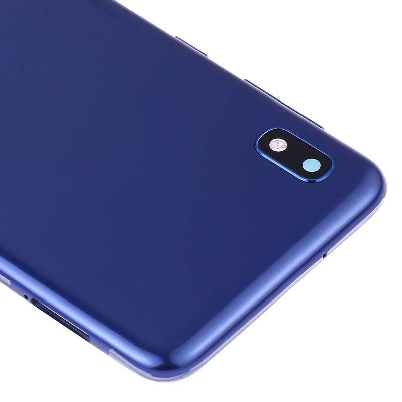 For Galaxy A10 SM-A105F/DS, SM-A105G/DS Battery Back Cover with Camera Lens & Side Keys (Black)