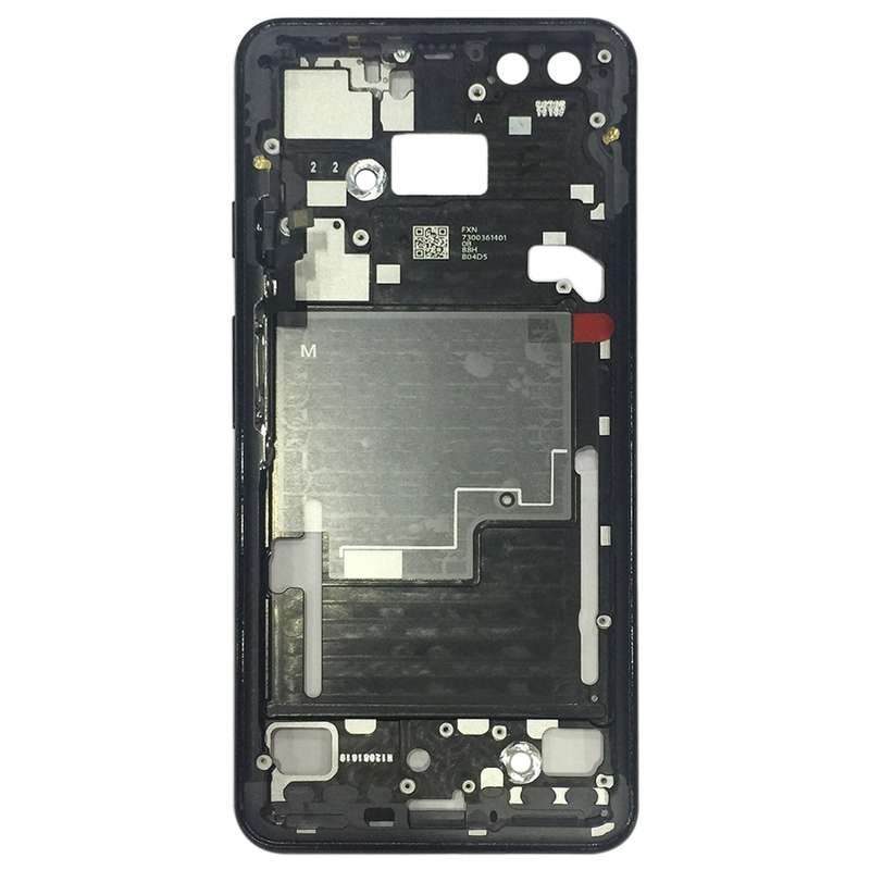 Middle Frame Bezel Plate for Google Pixel 3(Black)