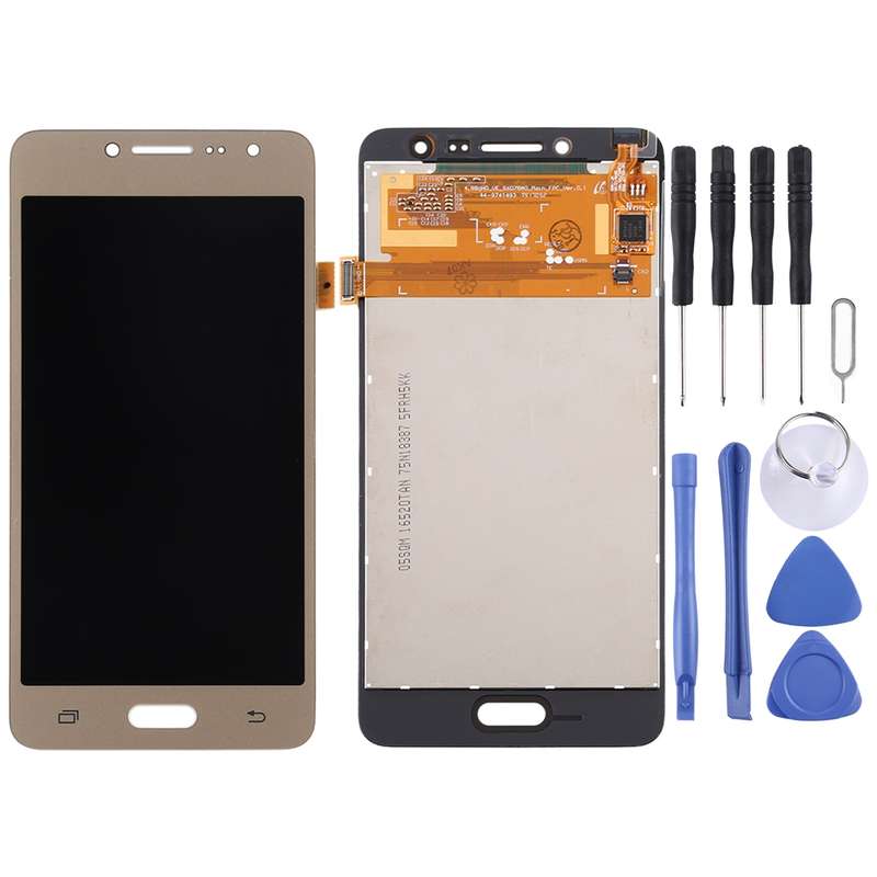 OEM LCD Screen for Galaxy J2 Prime SM-G532F with Digitizer Full Assembly (Gold)