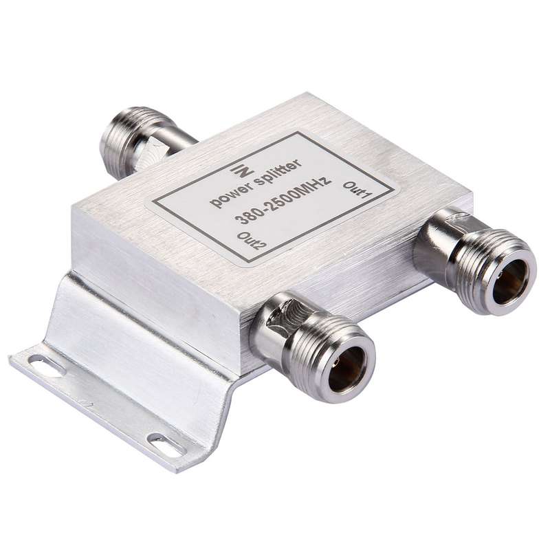 300-500MHz N Female Adapter 2-Way Power Splitter