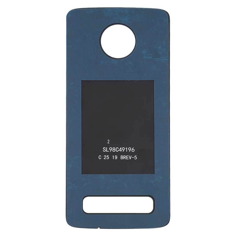 Battery Back Cover for Motorola Moto Z4(Black)