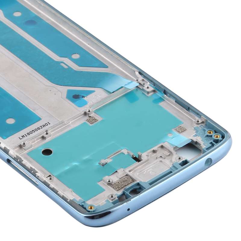 Front Housing LCD Frame Bezel Plate for Motorola Moto E5 Plus (Black)