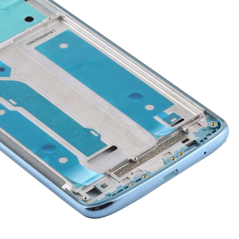 Front Housing LCD Frame Bezel Plate for Motorola Moto E5 Plus (Black)
