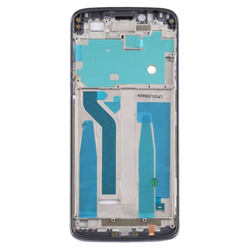 Front Housing LCD Frame Bezel Plate for Motorola Moto E5 Plus (Black)