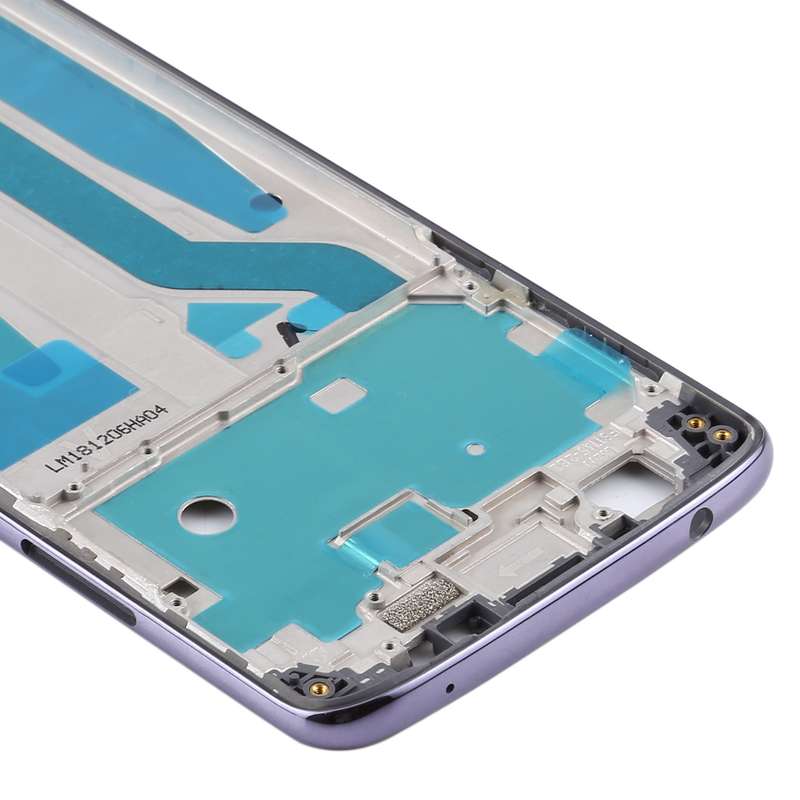 Front Housing LCD Frame Bezel Plate for Motorola Moto E5 Plus (Black)