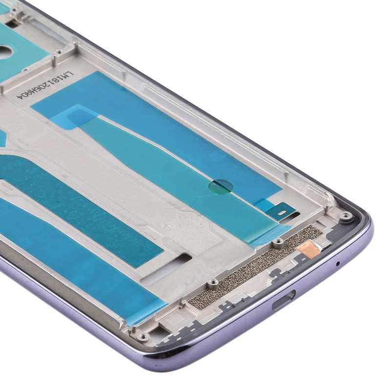 Front Housing LCD Frame Bezel Plate for Motorola Moto E5 Plus (Black)
