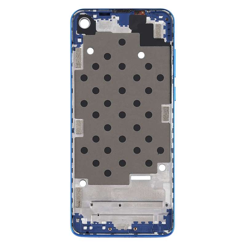 Front Housing LCD Frame Bezel Plate for Motorola Moto One Vision(Black)