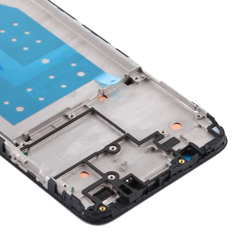 Front Housing LCD Frame Bezel Plate for Motorola Moto E6 Play (Black)
