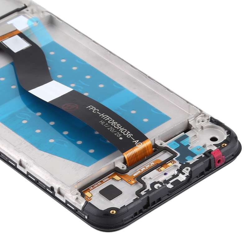 TFT LCD Screen for Motorola Moto G8 Power Lite Digitizer Full Assembly with Frame (Black)