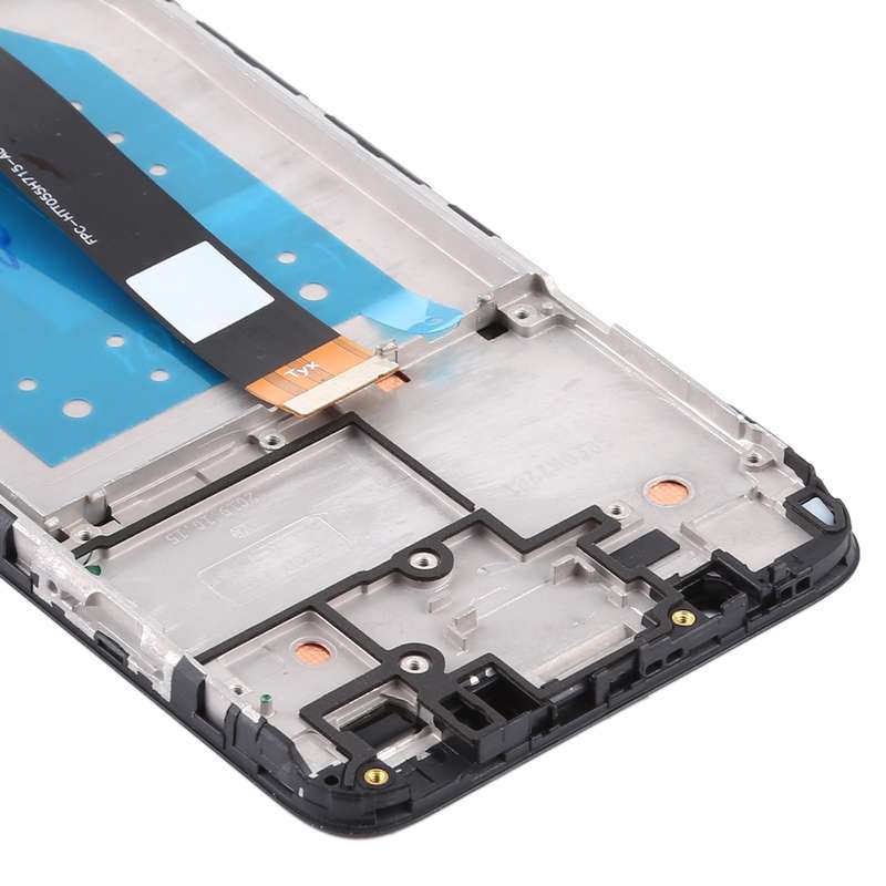 TFT LCD Screen for Motorola Moto E6 Play Digitizer Full Assembly with Frame (Black)