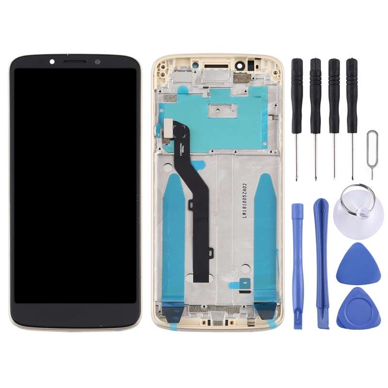 TFT LCD Screen for Motorola Moto E5/ G6 Play(Brazil)Digitizer Full Assembly with Frame(Grey)
