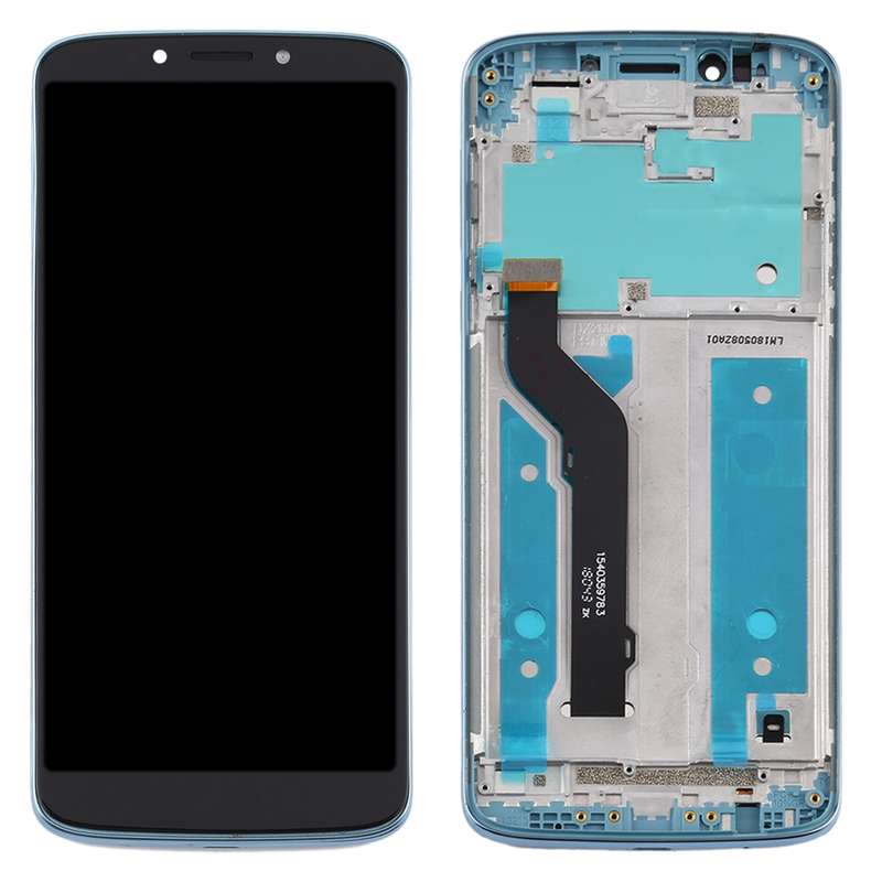 TFT LCD Screen for Motorola Moto E5 Plus Digitizer Full Assembly with Frame(Black)
