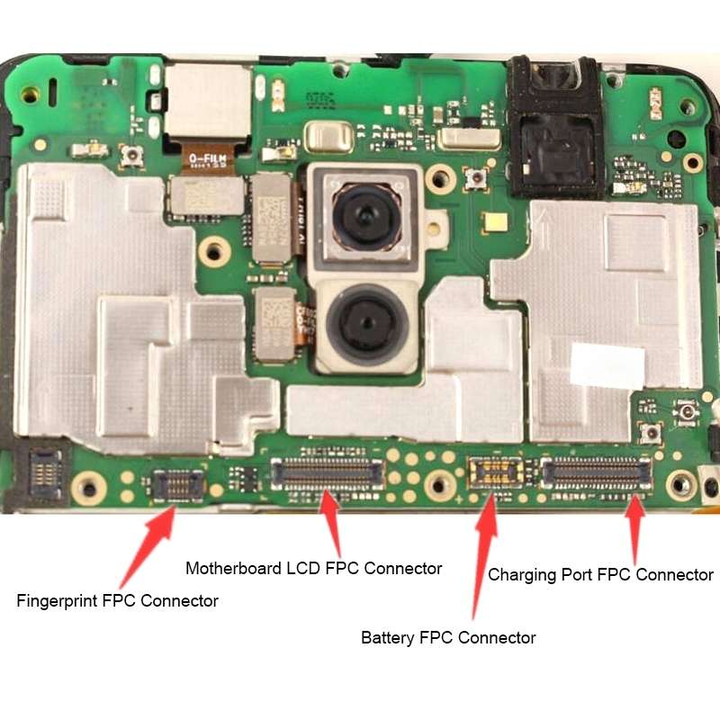 For Huawei P30 Lite / Nova 4e 10PCS Motherboard LCD Display FPC Connector