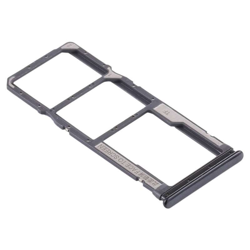 SIM Card Tray + SIM Card Tray + Micro SD Card Tray for Xiaomi Redmi Note 8T / Redmi Note 8 (Blue)