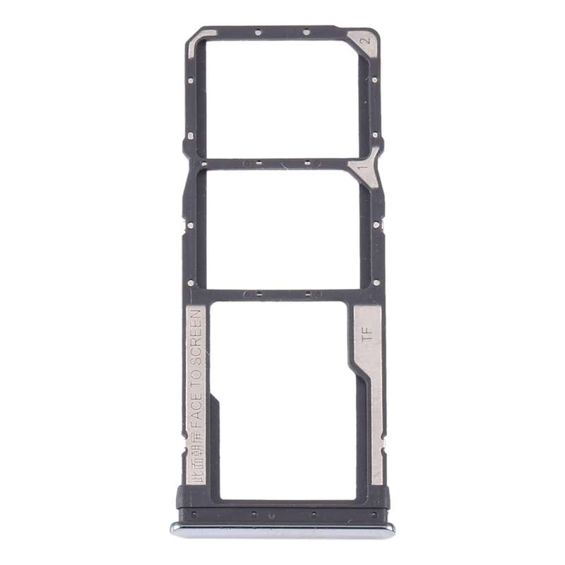 SIM Card Tray + SIM Card Tray + Micro SD Card Tray for Xiaomi Redmi Note 8T / Redmi Note 8 (Blue)