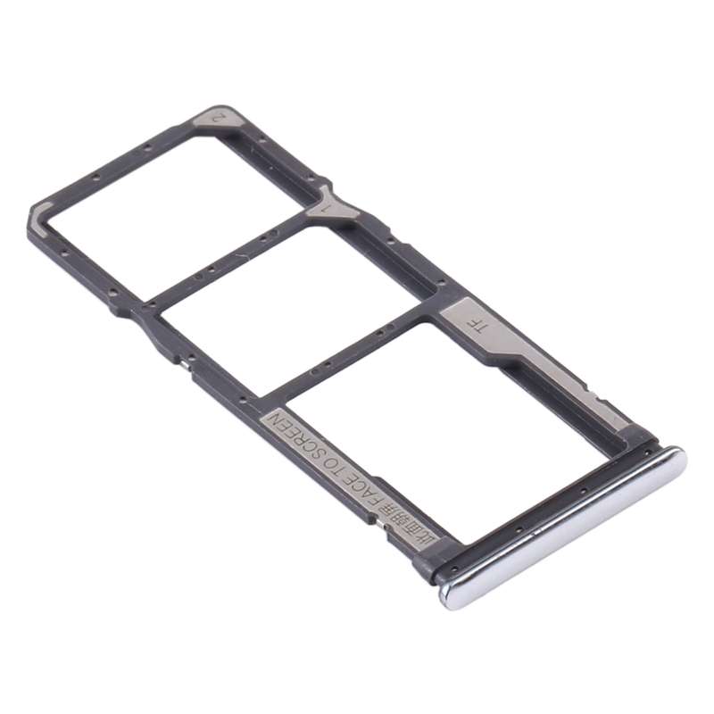 SIM Card Tray + SIM Card Tray + Micro SD Card Tray for Xiaomi Redmi Note 8T / Redmi Note 8 (Blue)