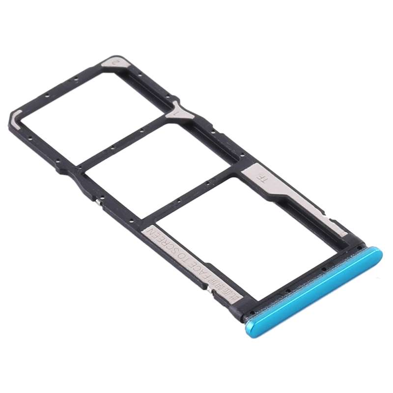 SIM Card Tray + SIM Card Tray + Micro SD Card Tray for Xiaomi Redmi Note 9S/Redmi Note 9 Pro Max/Red
