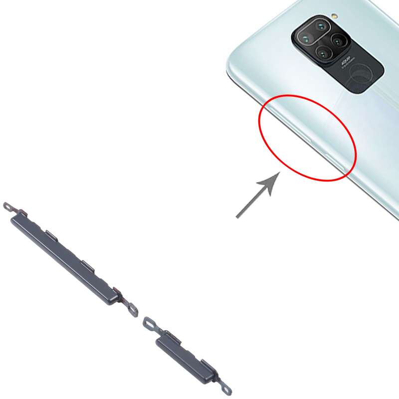 Power Button and Volume Control Button for Xiaomi Redmi Note 9/Redmi 10X 4G (Green)