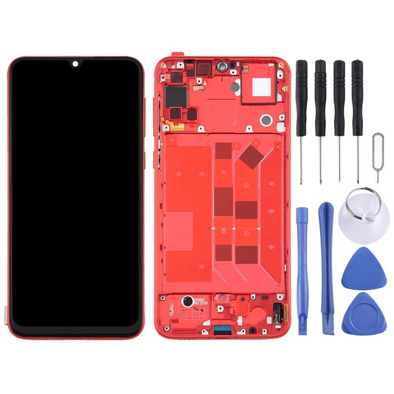 Original OLED LCD Screen for Huawei Nova 5 Pro Digitizer Full Assembly with Frame(Black)