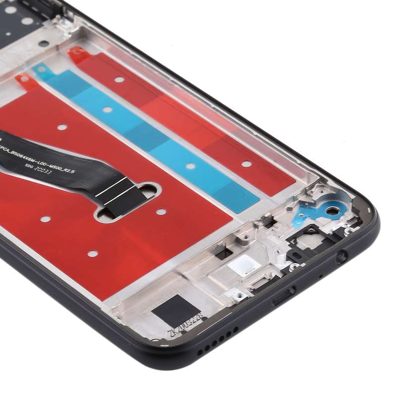 OEM LCD Screen for Huawei Enjoy 10 Digitizer Full Assembly with Frame(Black)