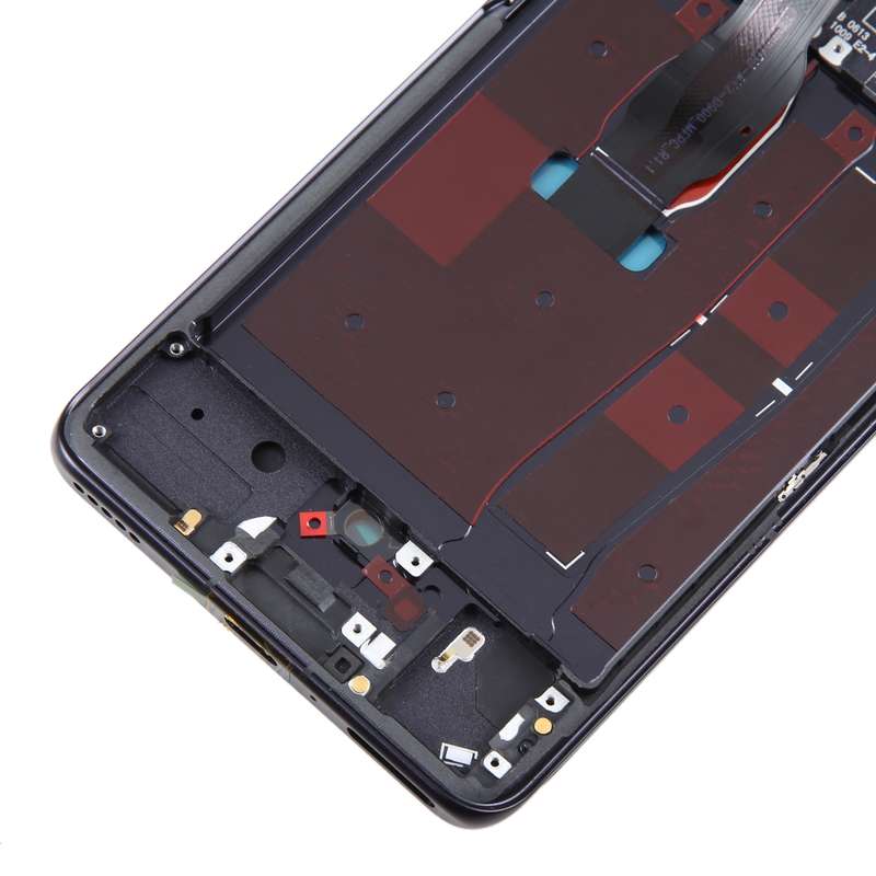 LCD Screen and Digitizer Full Assembly with Frame for Huawei Nova 7 Pro 5G(Black)