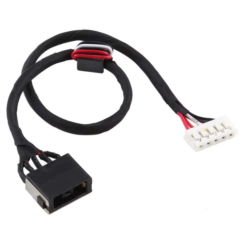 Power Jack Connector With Flex Cable for Lenovo Thinkpad Y520 R720 R720-15IKB R720-15IKBN Y520-15IKB