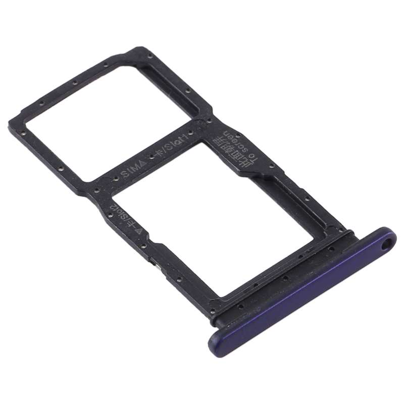 SIM Card Tray + SIM Card Tray / Micro SD Card Tray for Huawei Y9s 2020 (Red)