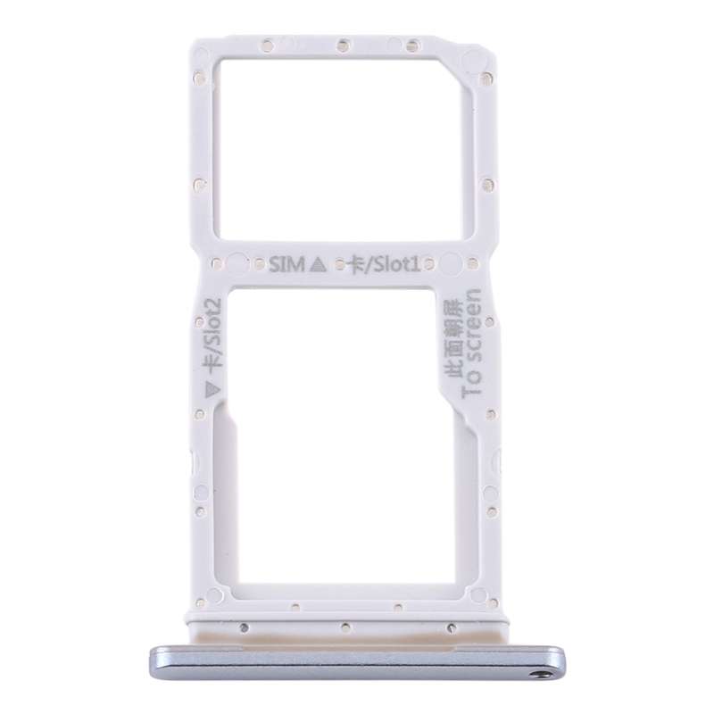 SIM Card Tray + SIM Card Tray / Micro SD Card Tray for Huawei Y9s 2020 (Black)