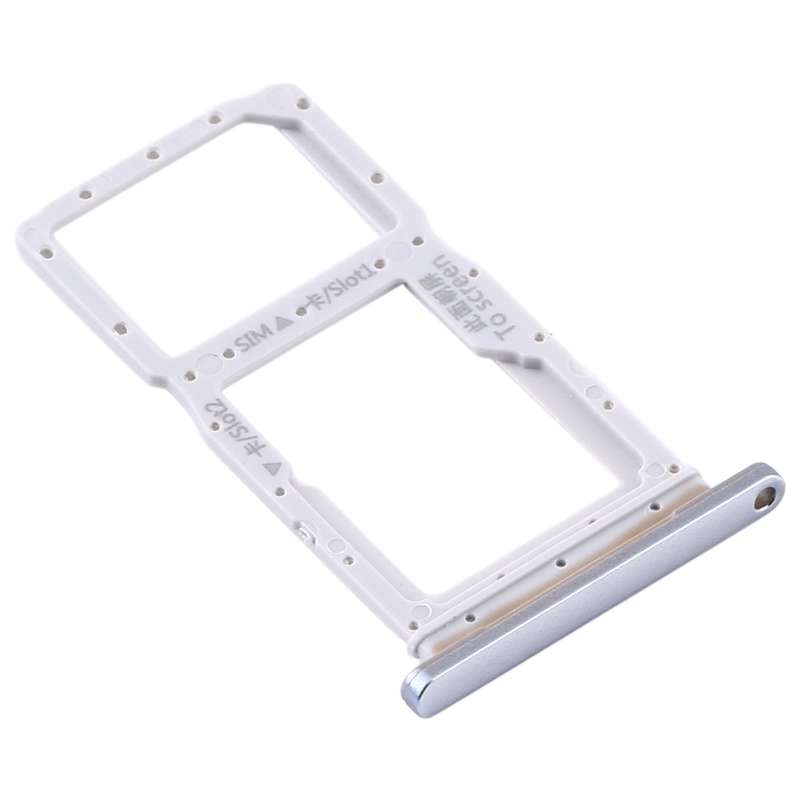 SIM Card Tray + SIM Card Tray / Micro SD Card Tray for Huawei Y9s 2020 (Black)