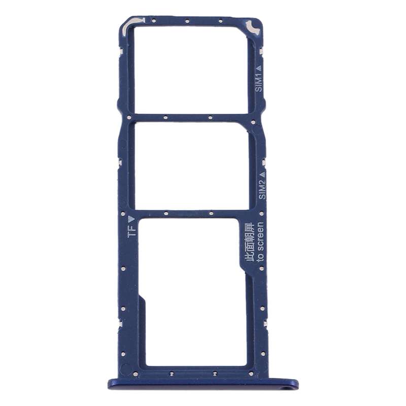 SIM Card Tray + SIM Card Tray + Micro SD Card Tray for Huawei Honor 8A Pro (Green)