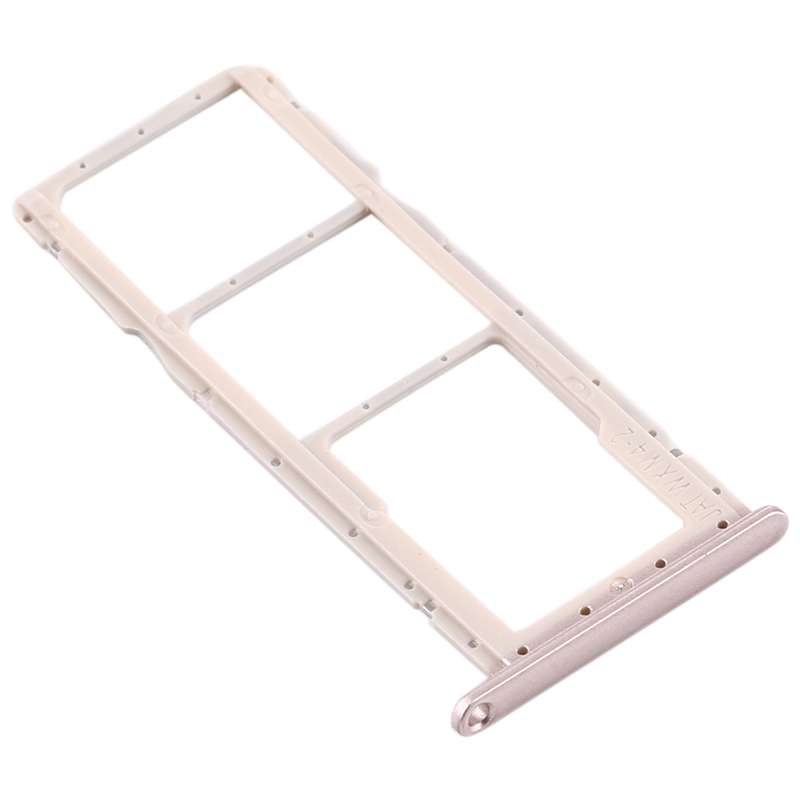 SIM Card Tray + SIM Card Tray + Micro SD Card Tray for Huawei Y6s (2019) (Black)